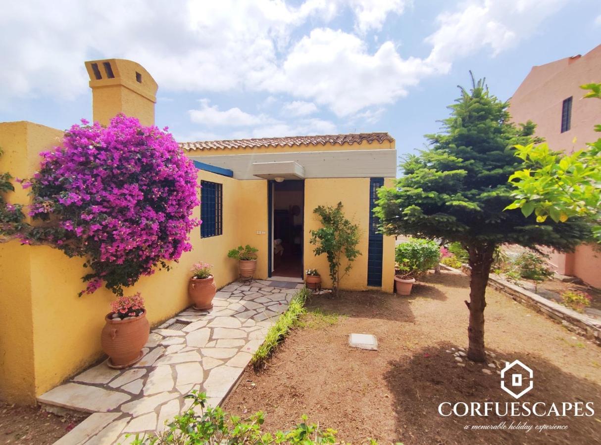 Mira El Mar By Corfuescapes Villa Barbati Exteriör bild
