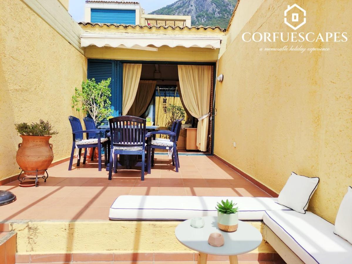 Mira El Mar By Corfuescapes Villa Barbati Exteriör bild