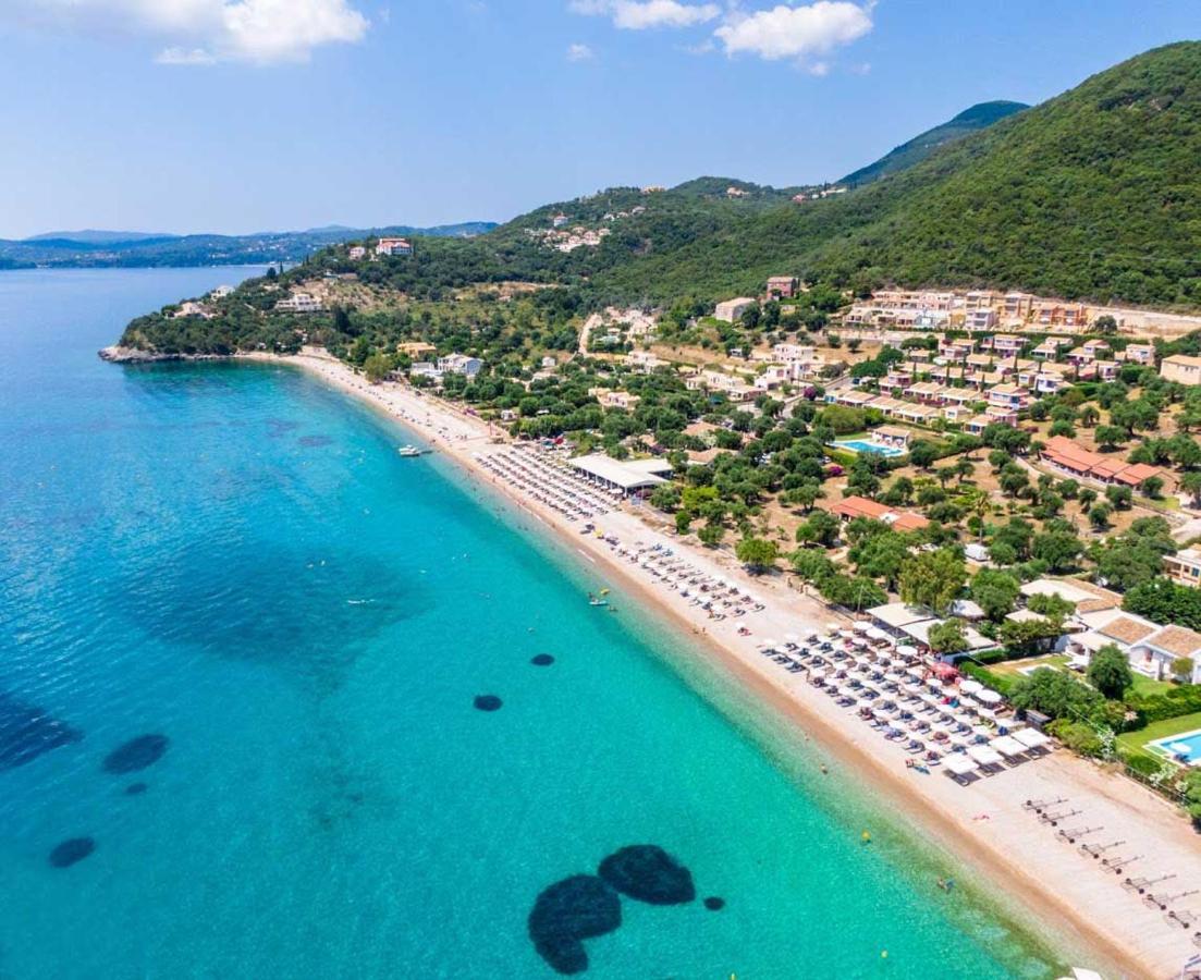 Mira El Mar By Corfuescapes Villa Barbati Exteriör bild